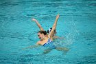 Artistic Swim vs TWC  Wheaton College Artistic Swimming vs Texas Women’s College. - Photo By: KEITH NORDSTROM : Wheaton, Artistic Swimming